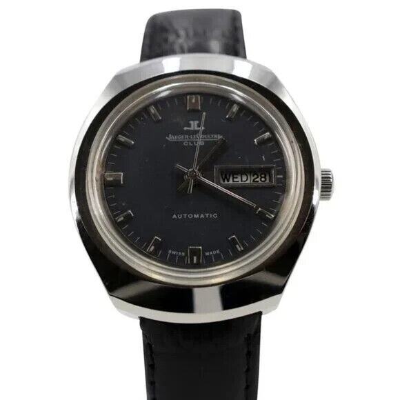 Jaeger Lecoultre Club Automatic As.1916 Day Date Stainless Military Watch - Picture 2 of 12